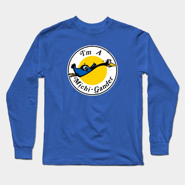 Michigander Long Sleeve T-Shirt by BUNNY ROBBER GRPC